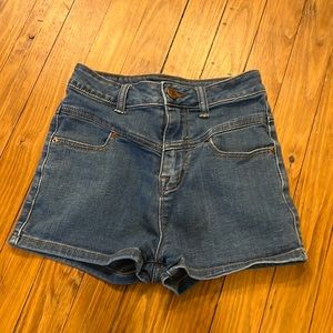 Urban Outfitters BDG Super High Rise Seam Jean Shorts